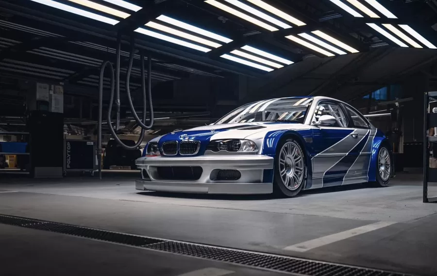 EA e BMW recriam o icônico BMW M3 GTR do jogo Need for Speed: Most Wanted