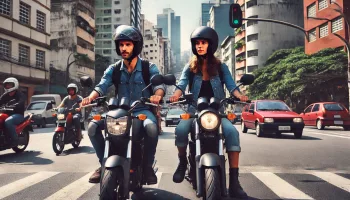 Motociclistas homens cometem mais infrações que mulheres, aponta pesquisa da Mapfre